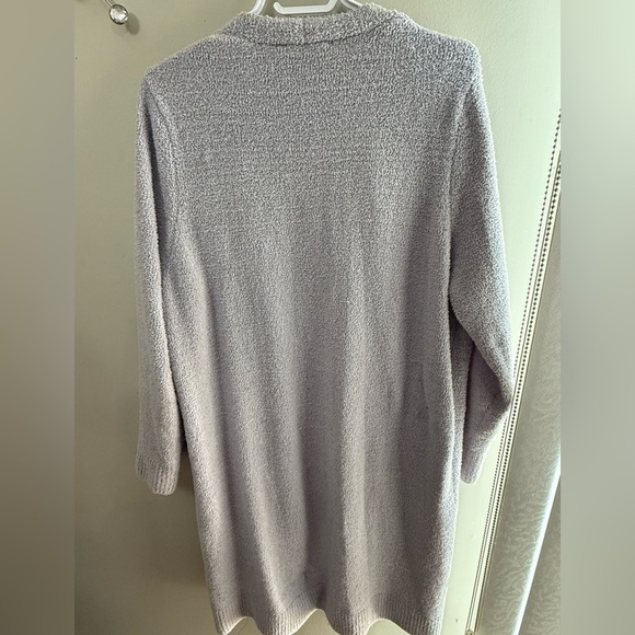 George blue Cardigan Sweater Soft Open-Front Design - Picture 3 of 3